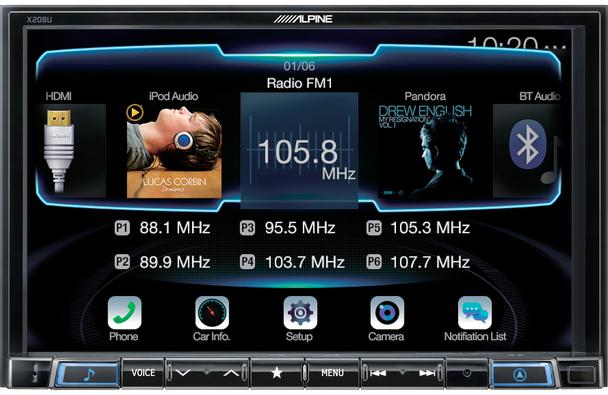 The Alpine X208U is loaded with every car stereo feature you could want