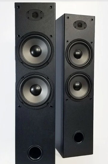 2 black dayton audio T652 AIR Speaker
