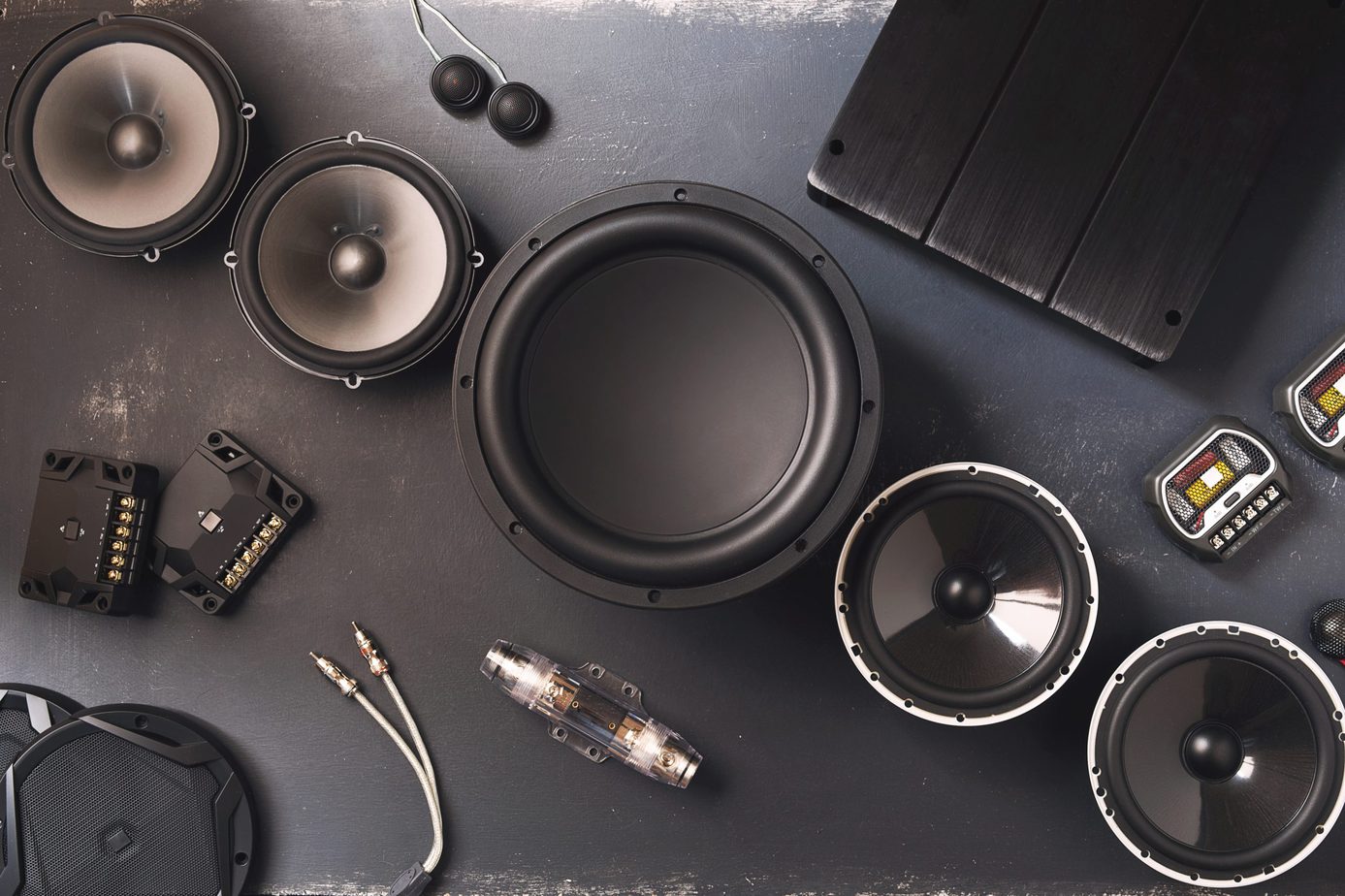 subwoofer and other components